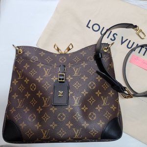 Louis Vuitton Odeon MM  BLACK HANDLE